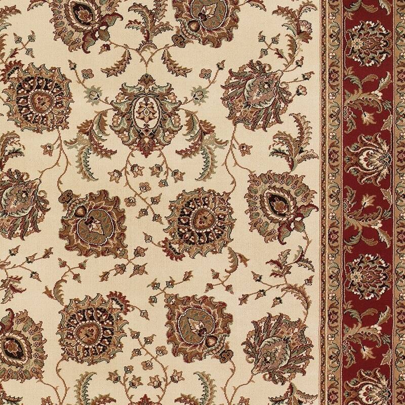 HomeRoots Oriental Traditional Rectangle Area Rug