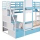 preview thumbnail 13 of 25, Twin-Over-Twin Castle Style Bunk Bed