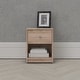 preview thumbnail 2 of 14, Porch & Den Zoe 1-drawer Nightstand