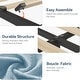 preview thumbnail 38 of 43, Bed Frame for Kids, Upholstered Platform Bed for Boys with 2 Flexible Drawers