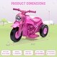 preview thumbnail 6 of 26, Kids Electric Motorcycle with Bubble Function