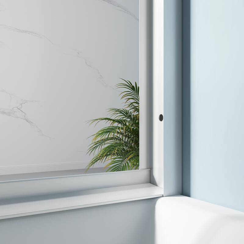 60 in. W x 62 in. H Framed Sliding Bath Tub Door with 5/16 in. Tempered Clear Glass