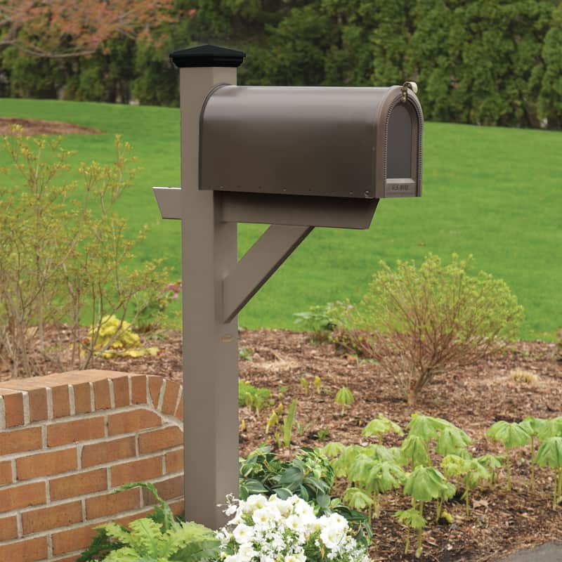 HIGHWOOD Eco-friendly Hazleton Mailbox Post