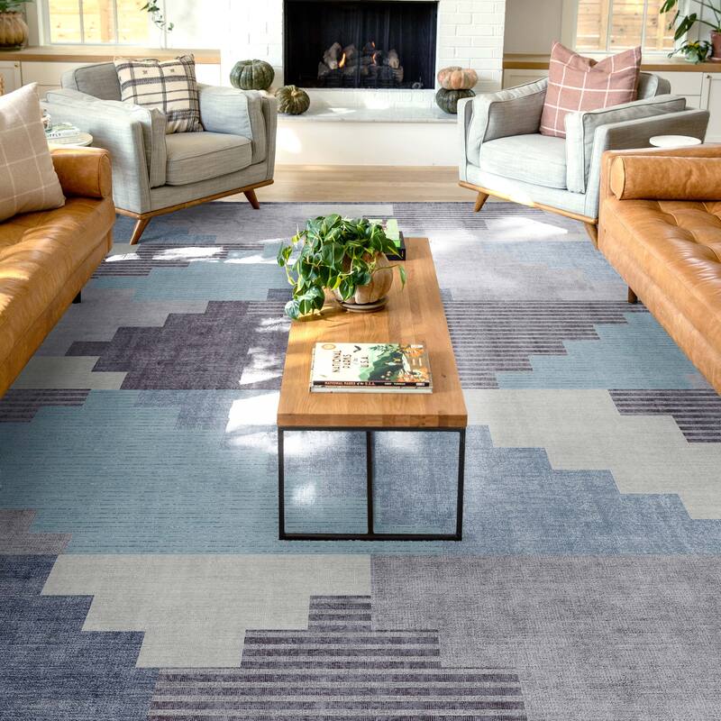 Well Woven Apollo Portsmouth Southwestern Machine Washable Area Rug
