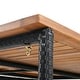 preview thumbnail 17 of 17, 10-Piece Outdoor Patio Counter Height Foldable Dining Set with 8 Cushioned Stools, 2 Acacia Wood Foldable Table