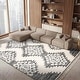 preview thumbnail 2 of 136, SAFAVIEH Moroccan Tassel Shag Iulieana Boho Tribal 2-inch Thick Rug