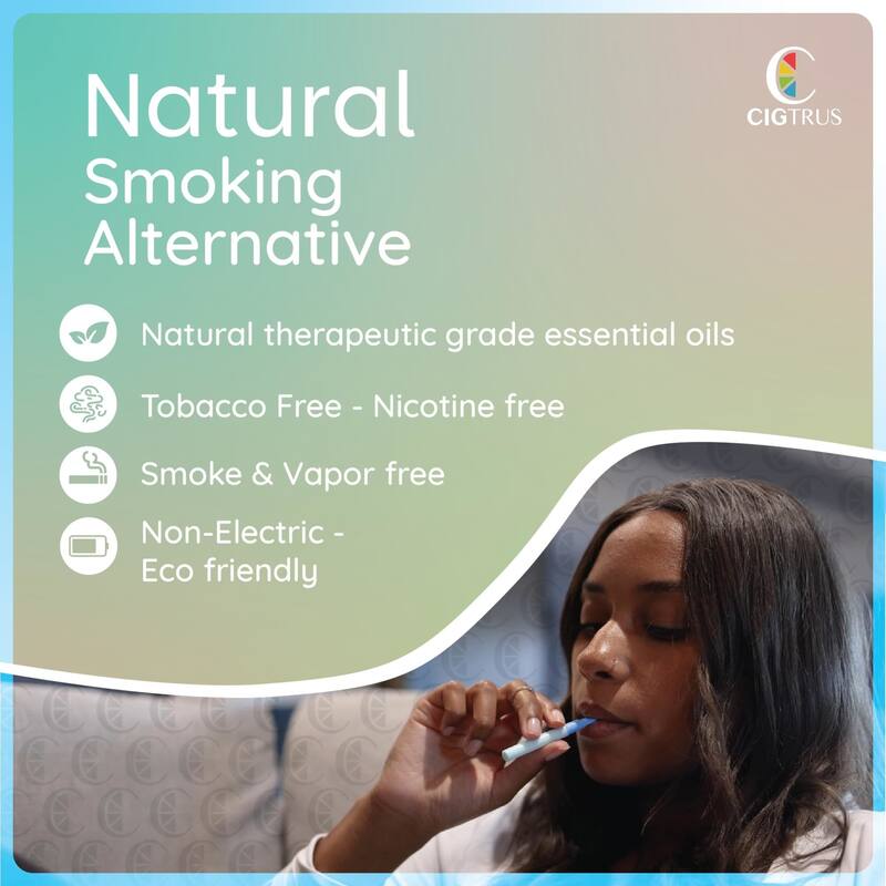Cigtrus Set of 6 Nicotine Free Smoking Alternative Inhalers