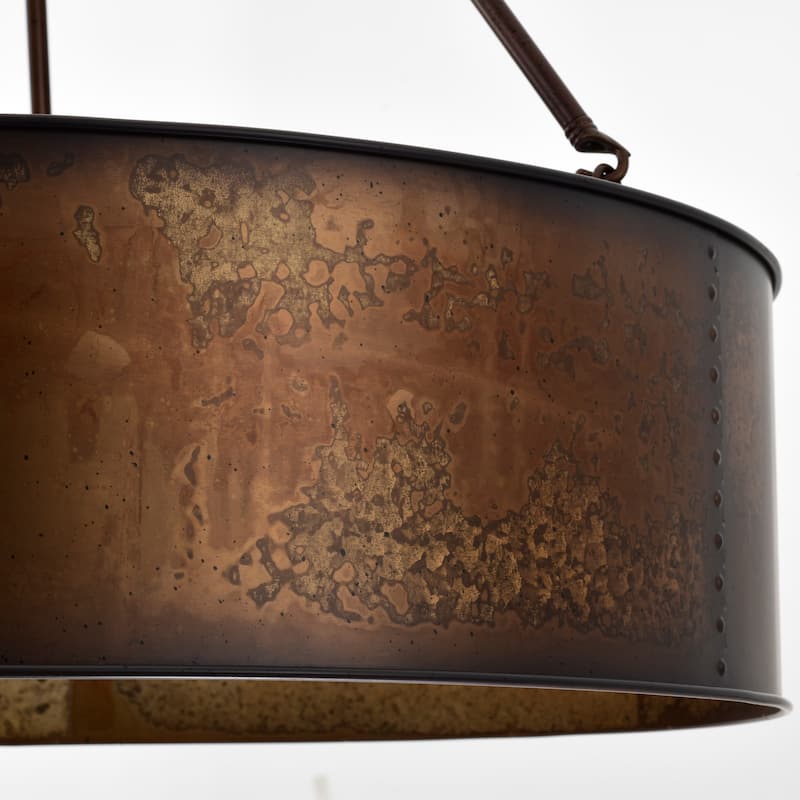 Kettle 5 Light Oversized Pendant with 60W Vintage Lamps Included