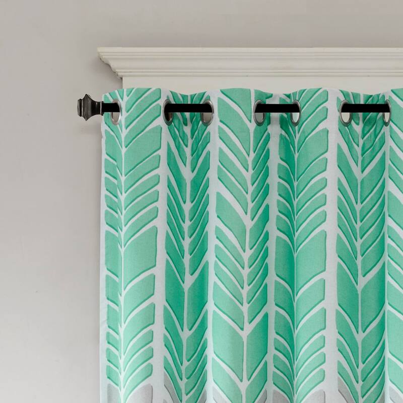 Printed Total Blackout Curtain Panel