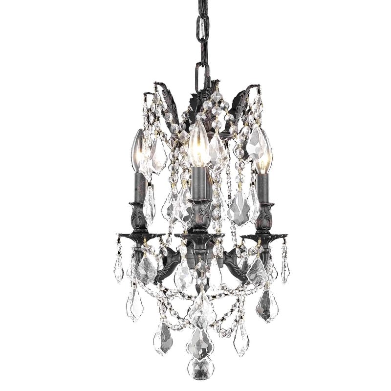 Fleur Illumination 3 light Dark Bronze Pendant