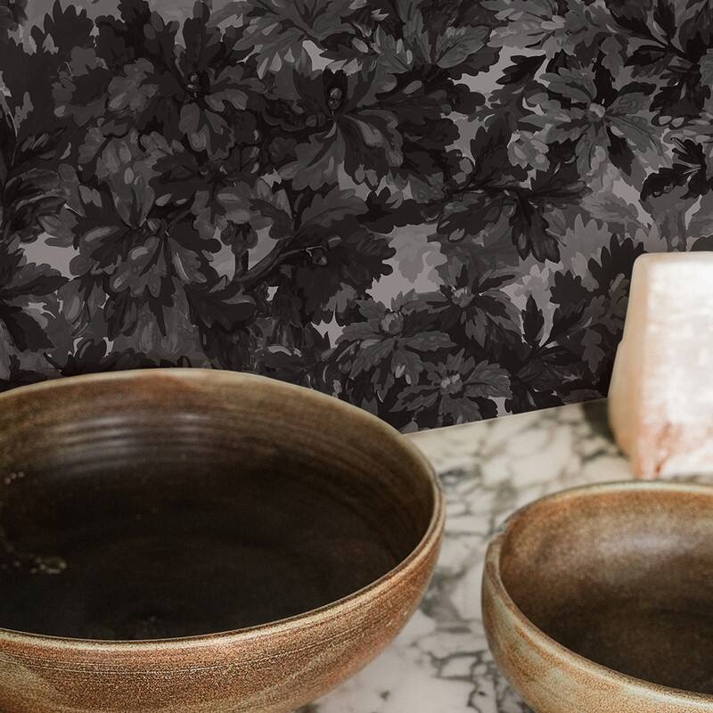 Tempaper Timeless Ticking Peel and Stick Wallpaper by Jeremiah Brent - 28 sq. ft.