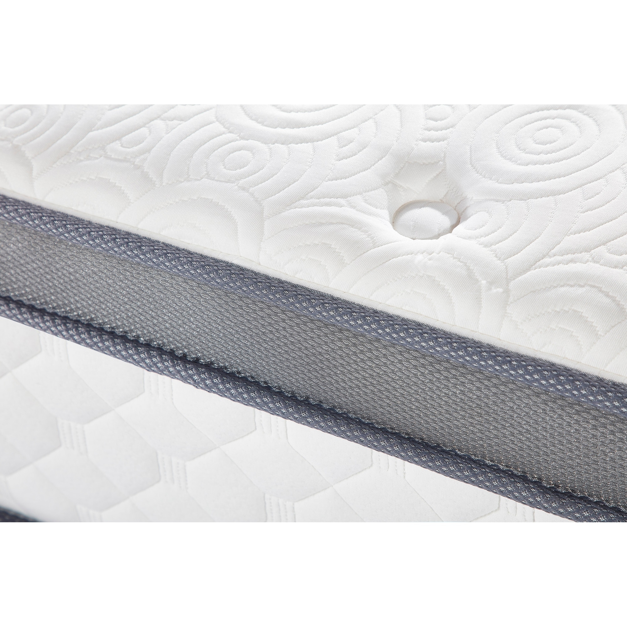 Isaac Sleep 10 in. Memory Foam Hybrid Euro Top Mattress