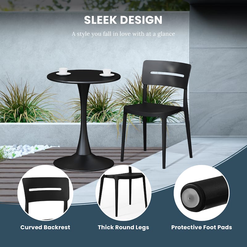 Frond and Form 6-Person Outdoor Rectangular Dining Set