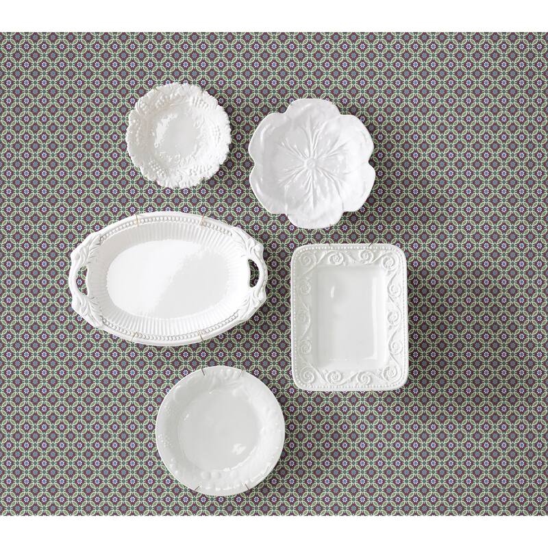 A-Street Prints Audra Purple Floral Wallpaper