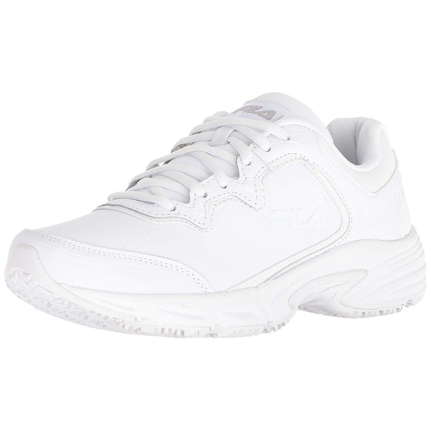 fila women's memory fresh start slip resistant work shoe