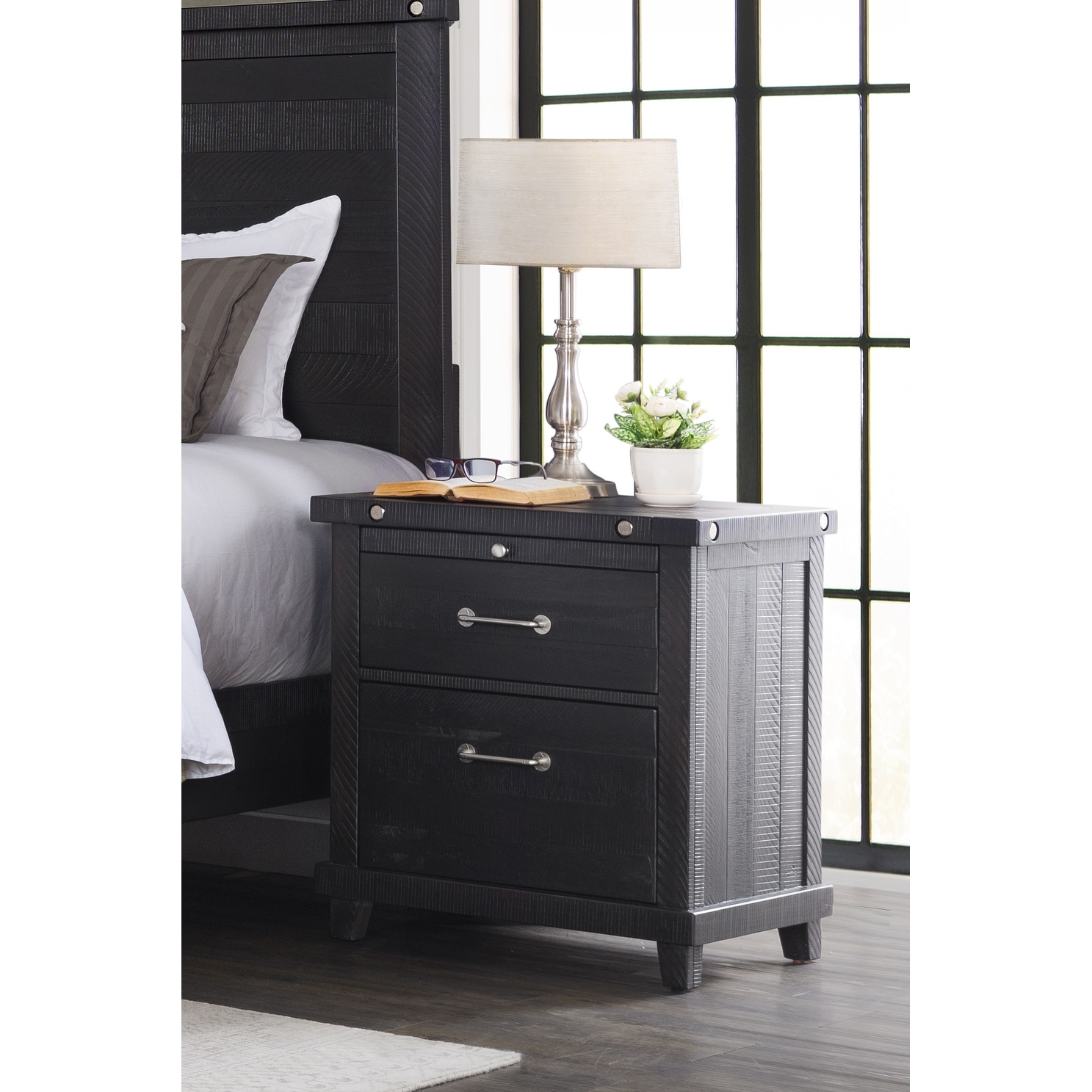 Powered nightstand cheap