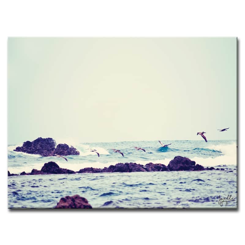 Ready2HangArt 'Left My Heart' Canvas Art Print