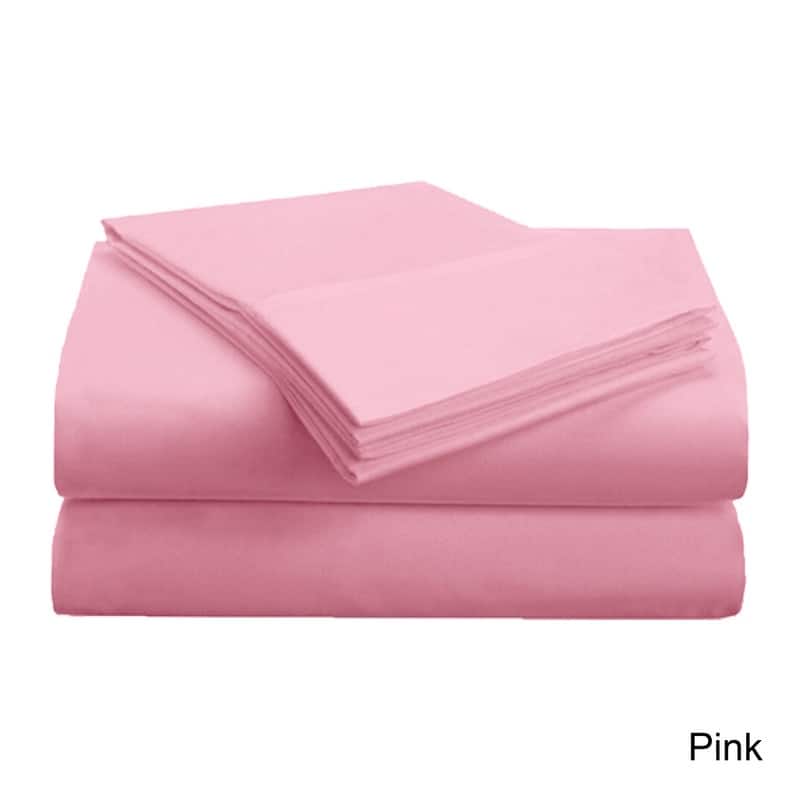 Superior Brushed Microfiber Solid Deep Pocket Sheet Set