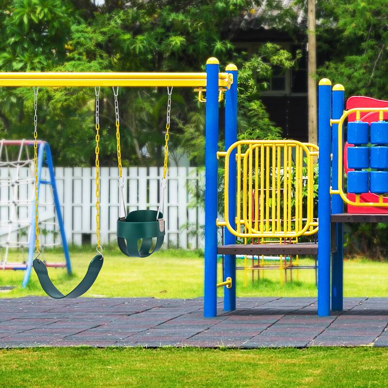 Sorbus Heavy Duty Swing Seat, 68inch Adjustable Chain, Support 220lb for Kids Outdoor Play