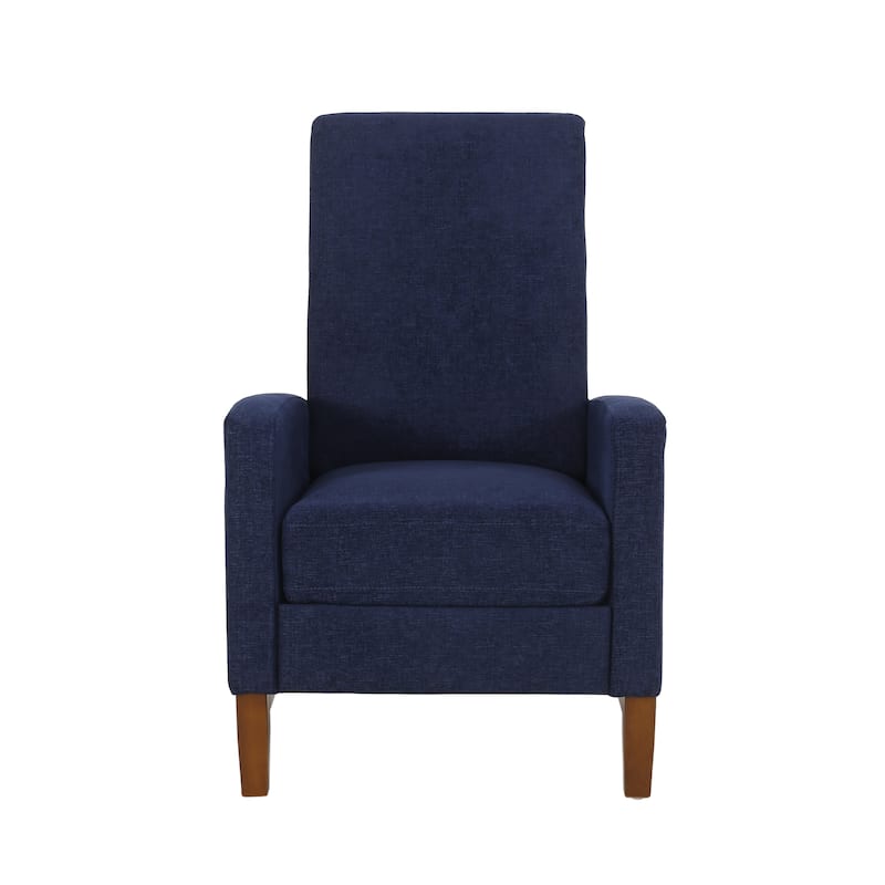 Roomfitters 27'' Wide Wood Hand Manual Club Recliner, Comfortable Lounge Chair for Living Room