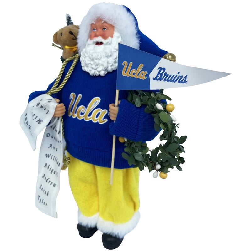 NCAA 12" University of California Los Angeles Proud Santa