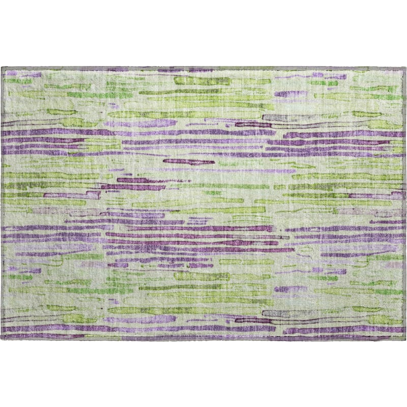 Premium Washable Super Soft Modern Stripes Mayfield Rug
