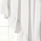 preview thumbnail 9 of 8, Lush Decor Linen Ruffle Kitchen Tier Window Curtain Panel Pair