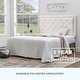 preview thumbnail 6 of 22, Brookside High Profile Upholstered Headboard with Diamond Tufting
