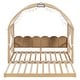 preview thumbnail 15 of 18, Twin Ground-Level Canopy Bed with Tent and Trundle