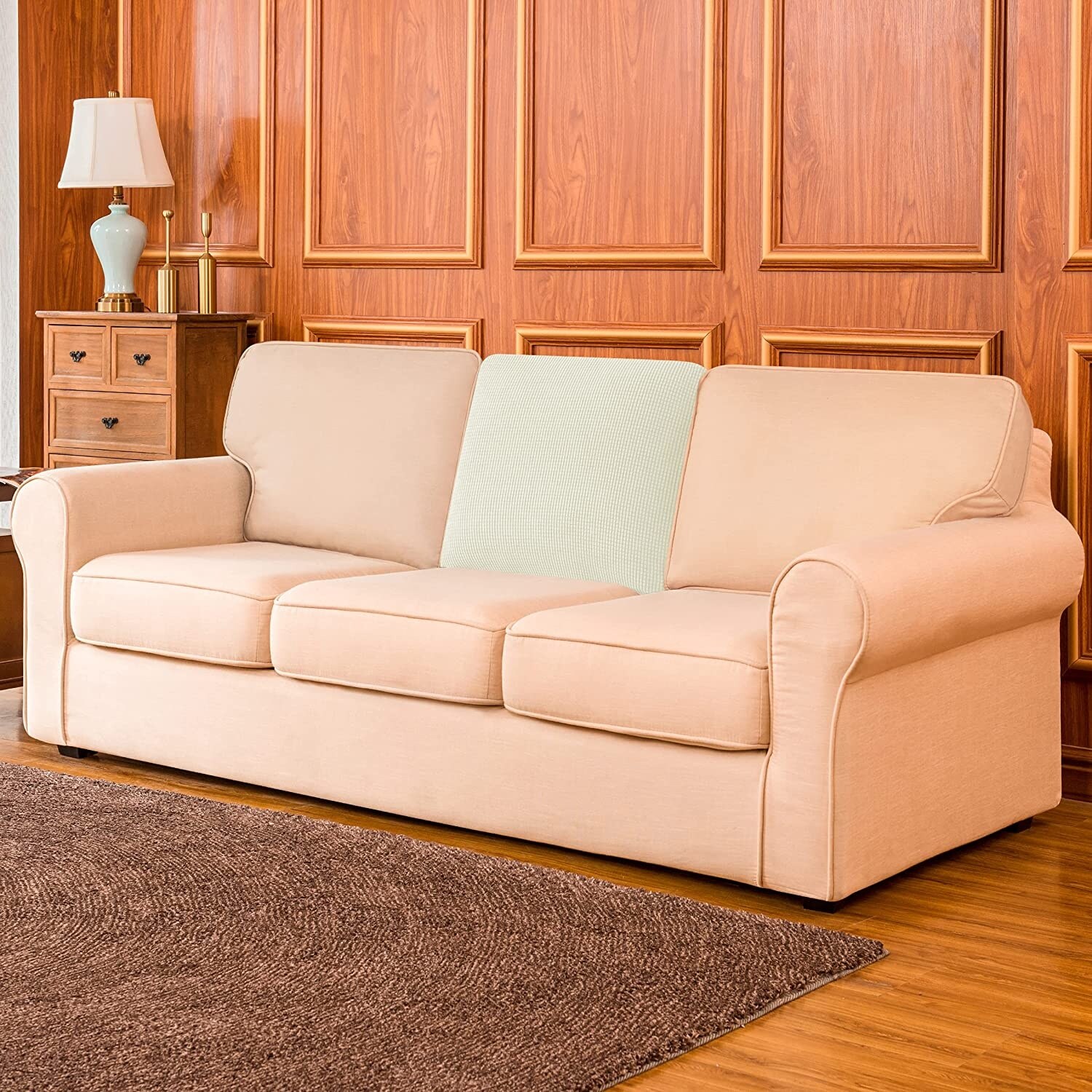 Subrtex Backrest Spandex Jacquard Couch Cover Stretch Back Cushion Slipcover On Sale Bed Bath Beyond 34827146