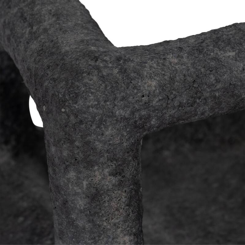 Sagebrook Home Textured Open Square Decorative Object