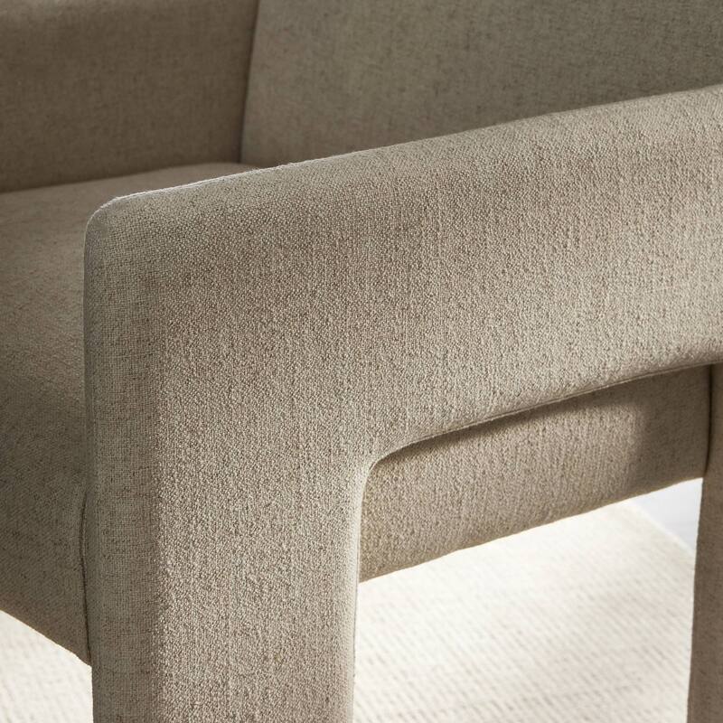 Dessa Dining Armchair-Ostend Natural - 23.25W x 27.25D x 33H