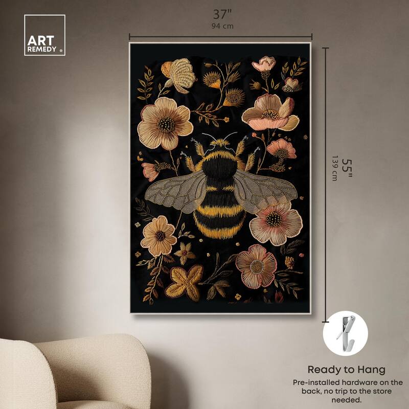 Honeyed Herald II Canvas by Art Remedy