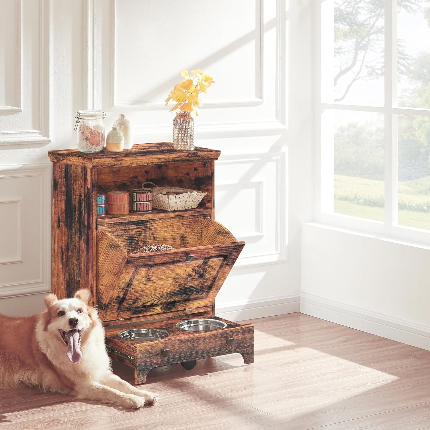 Bed bath and beyond dog bowls outlet