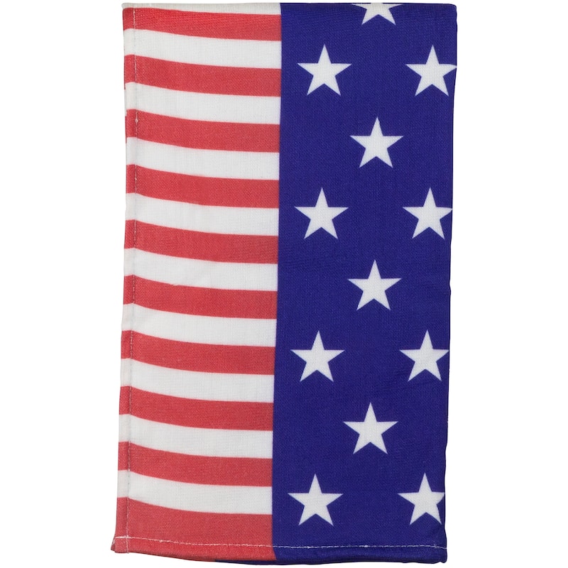 Set of 2 Stars and Stripes Americana Kitchen Tea Towels 26"
