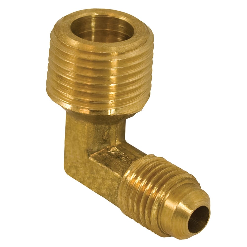 Jones Stephens F40087 3/8 FLX1/4 MIP BRS ELL
