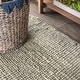 preview thumbnail 22 of 46, Pata Hand Woven Chunky Jute Area Rug