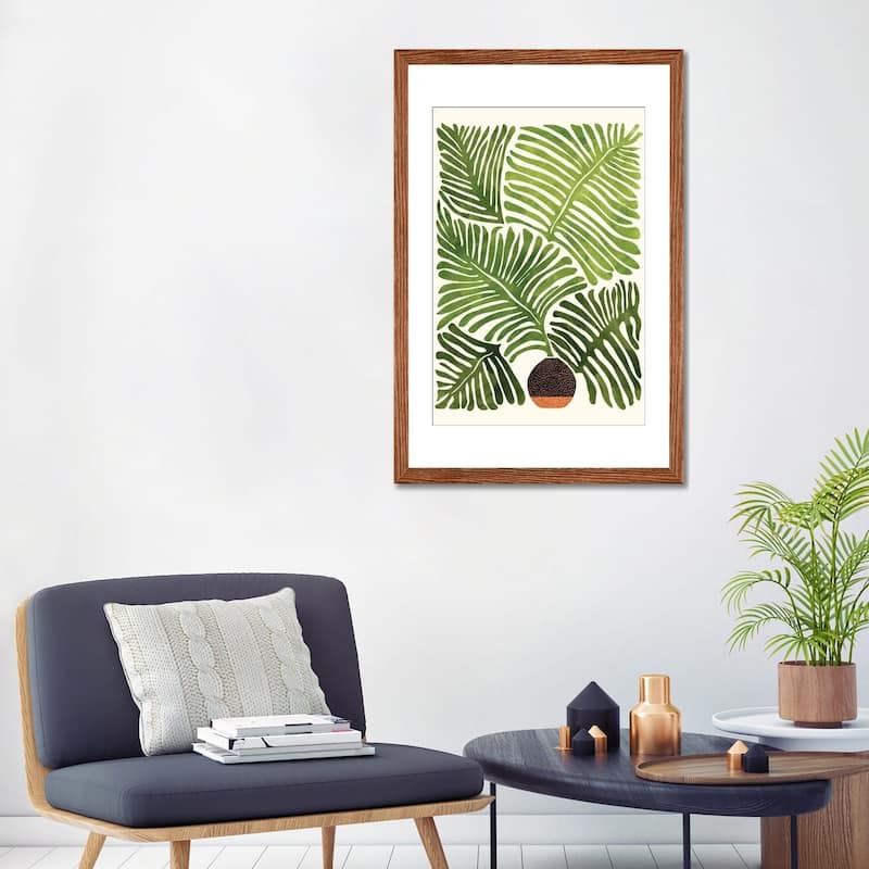 iCanvas "Summer Fern" by Modern Tropical