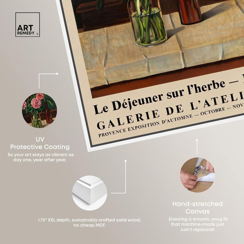 Provence Autumn Exhibition Canvas by Art Remedy