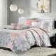 preview thumbnail 10 of 17, Madison Park Brianna 6 Piece Printed Cotton Quilt Set with Throw Pillows