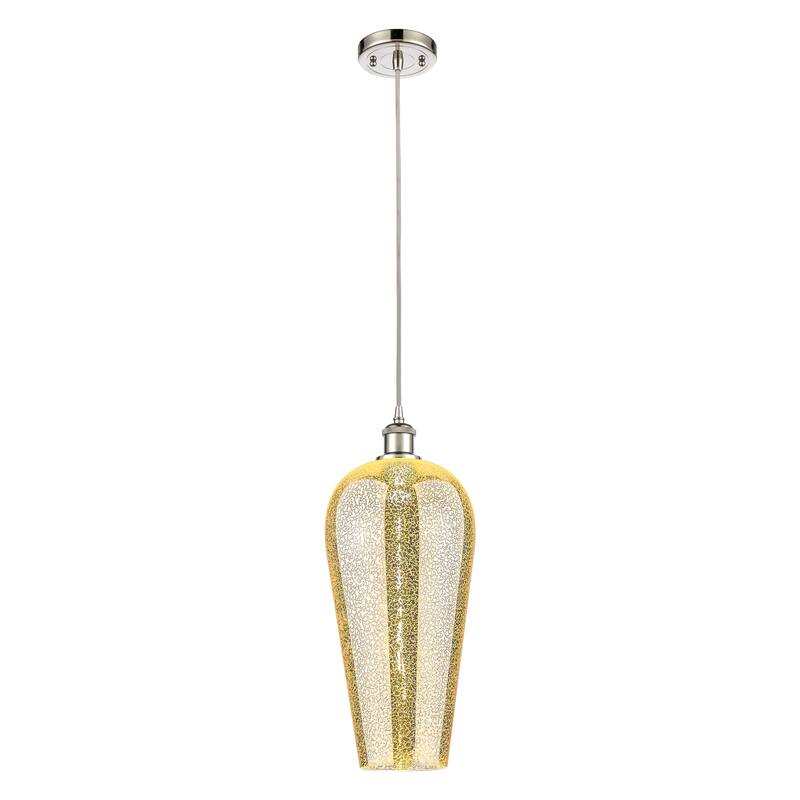 Innovations Lighting Endless Possibilities Ballston - Chelsea - 1 Light 8" Cord Hung Mini Pendant - Mercury/Polished Nickel