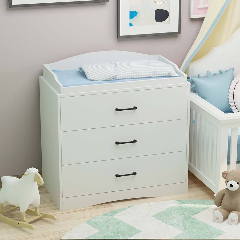 Timechee 35.4"W 35.4"H Changing Table Dresser