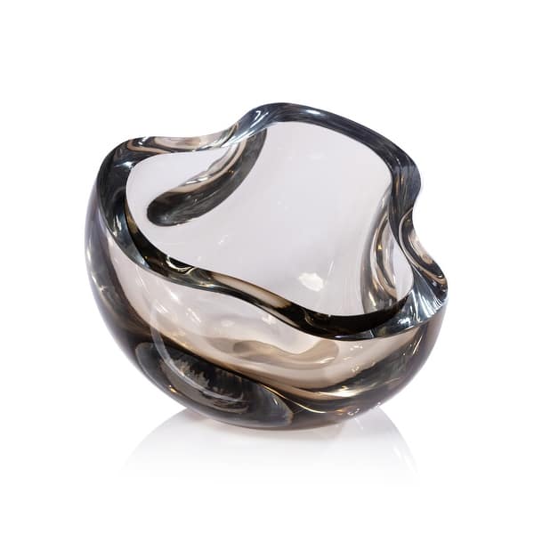 slide 2 of 5, Viento 6.25" Diameter Glass Bowl