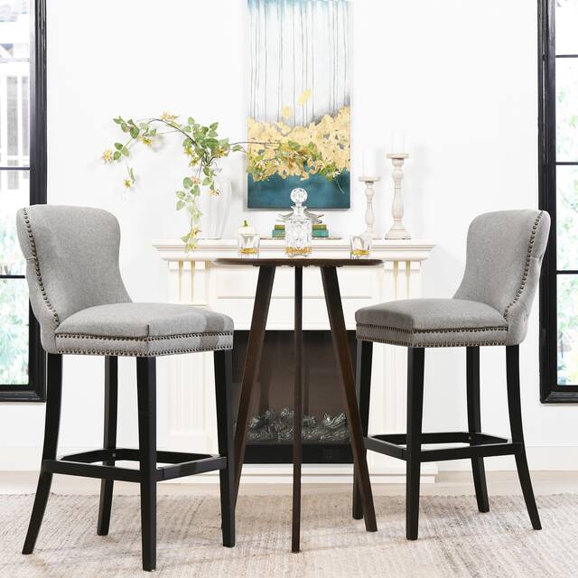 Sonoma Upholstered Armless Bar & Counter Stools (Set of 2)