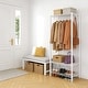 preview thumbnail 3 of 7, Sturdy Clothes Rack with Adjustable Shelves – Metal Garment Rack for Bedroom, Laundry & Living Room.
