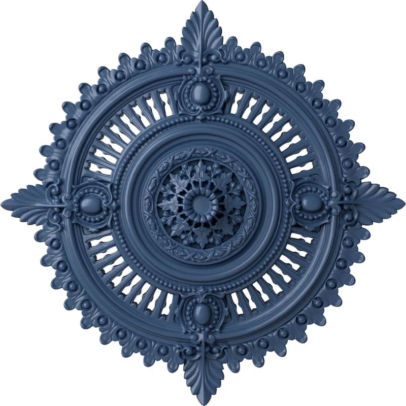 29 1/8"OD x 1 1/4"ID x 4"P Haylynn Ceiling Medallion
