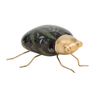 Ceramic Insect Designs Ceramic Insect with Fern Print (Set of 2) - Bed Bath & Beyond - 44102678