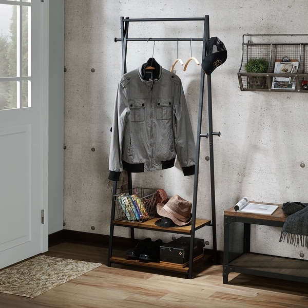 Industrial coat rail on sale