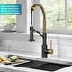 preview thumbnail 26 of 147, Kraus Bolden 2-Function 1-Handle Commercial Pulldown Kitchen Faucet