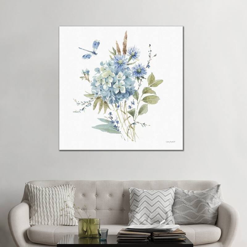iCanvas "Bohemian Blue IVA" by Lisa Audit Canvas Print